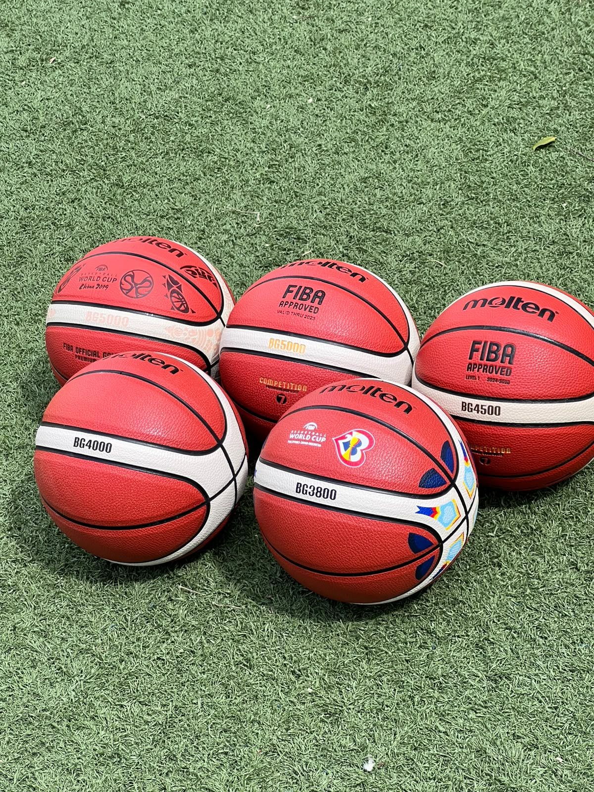 Catálogo completo de balones Molten BASKET 94